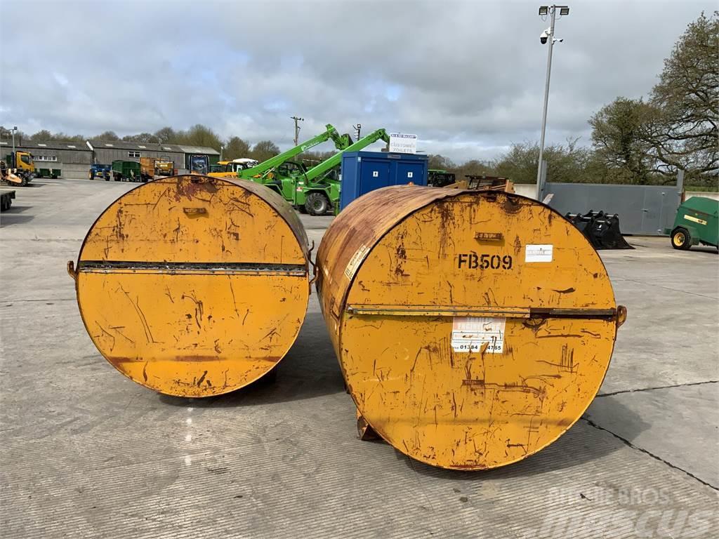  Choice of 2x 2140 Litre Bunded Diesel Fuel Tanks Farm machinery