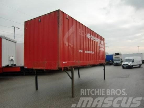  KEREX WKST745 WECHSELPRITSCHE 7,30M INNENLäNGE, 2  Container trailers