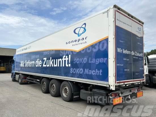 KöGEL S24-3 KOFFERAUFLIEGER, 1+3 ACHSE LIFTACHSE Box semi-trailers