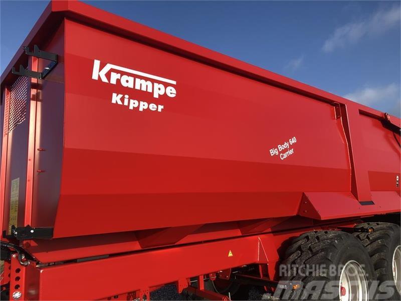 Krampe Big Body 640 Evt. Med 80 cm overbygning Tipper trucks