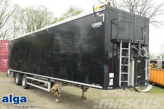 Carnehl CSS/AL, 93m³, 2- Achser, 8mm Boden, Funk Box semi-trailers