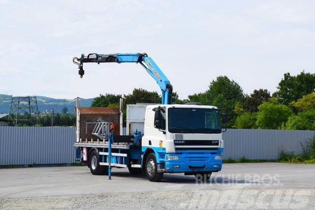 DAF CF 75.310* KRAN / FUNK + LIFT Truck mounted cranes