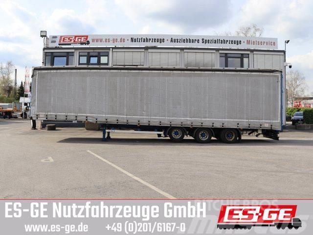 Dinkel 3-Achs-Sattelanhänger - Plane Curtain sider semi-trailers