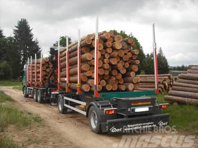 Ebert KHA 18 Kurzholz-Anhänger NEU Timber trailers