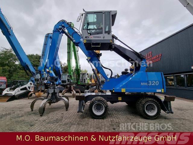 Fuchs MHL 320 /AC /Magnetalage/ZSA/Hochfahrbare Kabine Wheeled excavators
