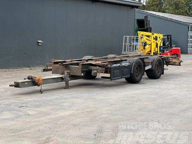  H&amp;W HWTCAB 1878 BDF-Lafette Container trailers