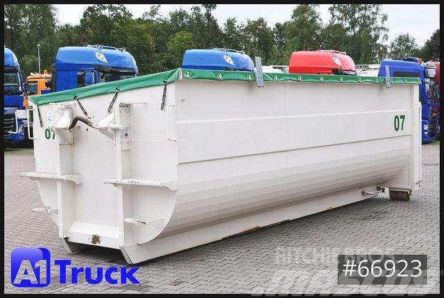 Hüffermann Abrollcontainer, 25m³, Abrollbehälter, Getreides Container trailers