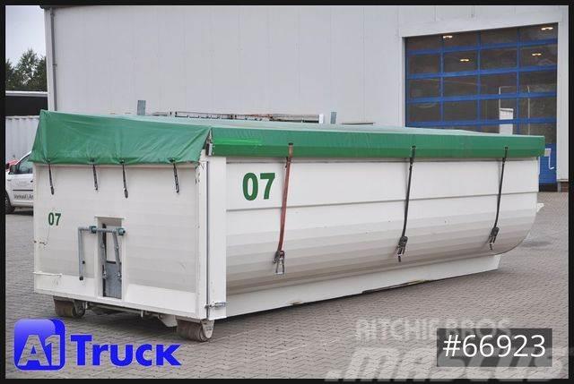 Hüffermann Abrollcontainer, 25m³, Abrollbehälter, Getreides Container trailers
