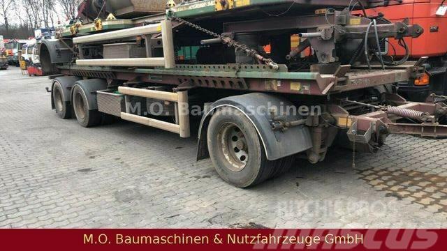 Hüffermann HMA 24.24 / Muldenanhänger / 24t Container trailers