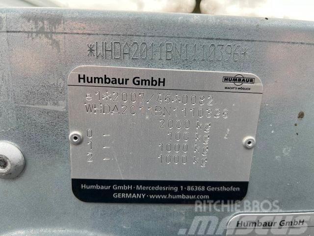 Humbaur FTK204020, Standort: FR/Corcelles Car carrier