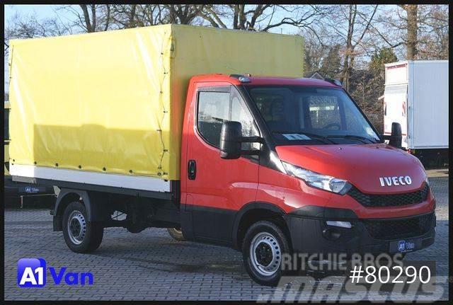 Iveco Daily 35S13, Pritsche+Plane, Curtain sider trucks
