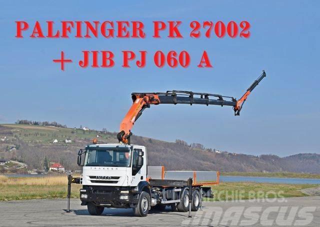 Iveco TRAKKER 410* PK 27002 + JIB PJ060A + FUNK * 6x4 Truck mounted cranes