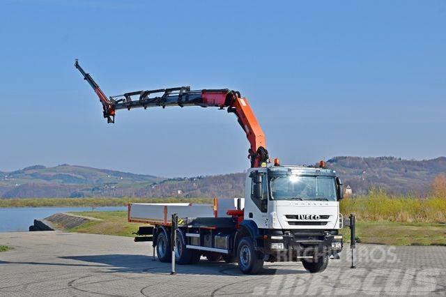 Iveco TRAKKER 410* PK 27002 + JIB PJ060A + FUNK * 6x4 Truck mounted cranes