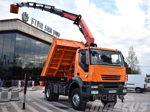 Iveco TRAKKER 4x4 PALFINGER PK 20002 CRANE BASKET KRAN Truck mounted cranes