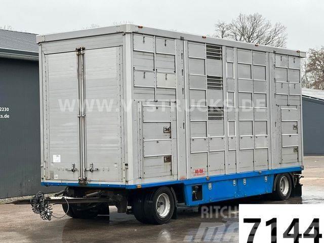 KA-BA 4.Stock Anhänger Aggregat, Tränke, Hubdach Livestock transport