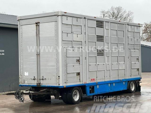 KA-BA 4.Stock Anhänger Aggregat, Tränke, Hubdach Livestock transport