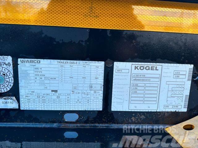 Kögel AW18 - 22,5 Container trailers