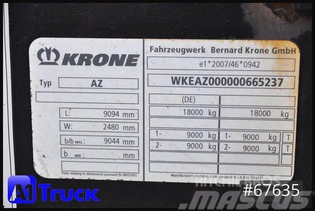 Krone AZ 18, Standard BDF, 1 Vorbesitzer, BPW Container trailers