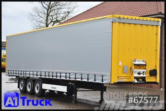 Krone SD Tautliner, Steckrungen ,VDI 2700 Curtain sider semi-trailers