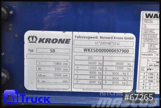 Krone SDK 27, Koffer, Doppelstock, 279.037km Box semi-trailers