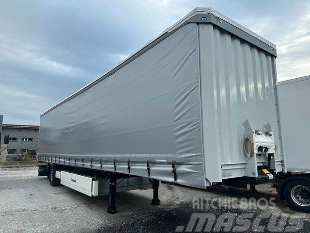 Krone SDP27 1Achs /Pal-Kast/Alulatten/13,6m Curtain sider semi-trailers