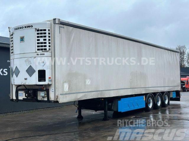 Lecitrailer Carfrime Thermoplane,Liftachse.ThermoKing Temperature controlled semi-trailers