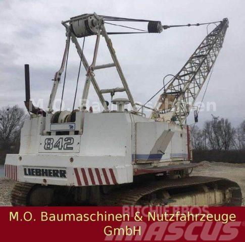 Liebherr 842 HD / Seilbagger / Mobil auf Ketten / Tower cranes