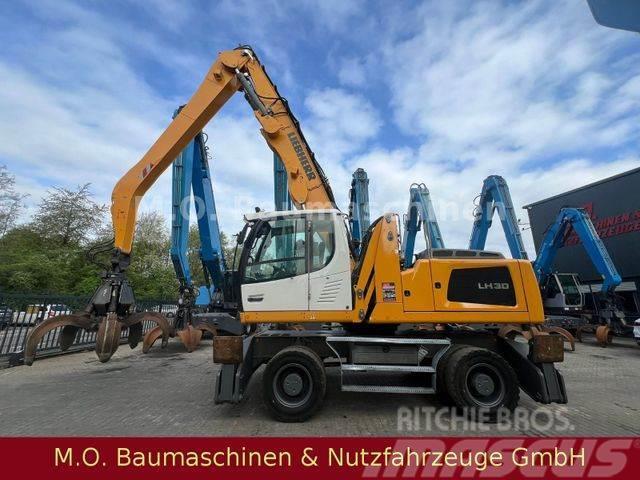 Liebherr LH 30 M Litronic/Greifer/ZSA/AC Wheeled excavators