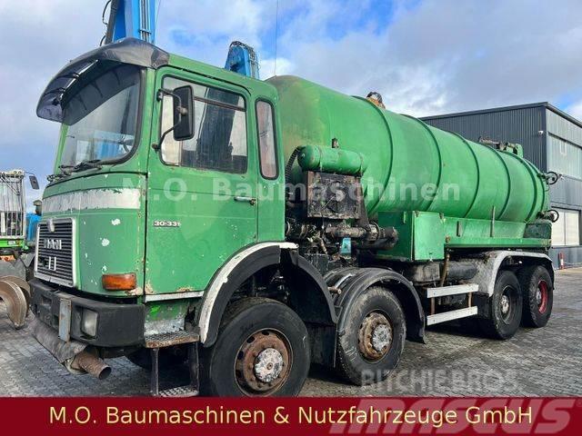 MAN 30.331 Saug u. Spühlwagen/8x4/Haller 16.000 L / Commercial vehicle