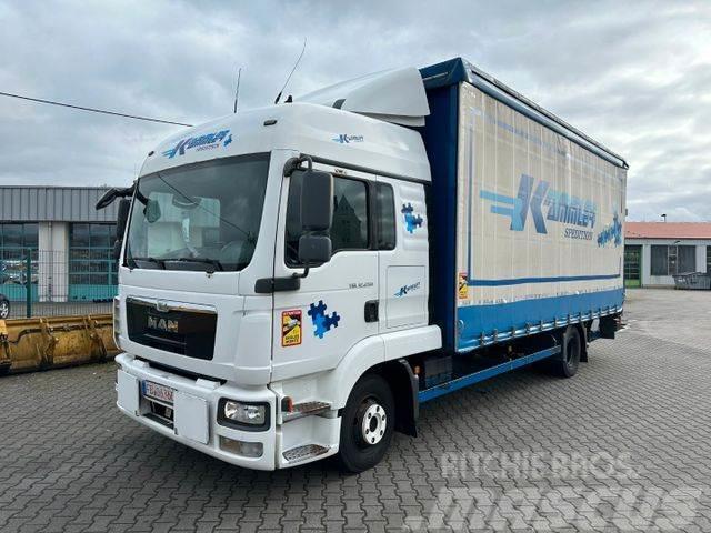 MAN TGL 12.250 / LBW / EURO 5 Curtain sider trucks