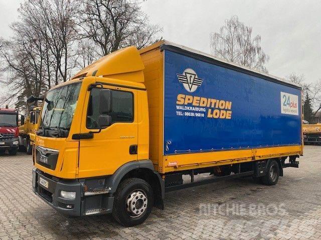 MAN TGM 15.250 4X2 EURO 6 SKRZYNIA PLANDEKA Curtain sider trucks