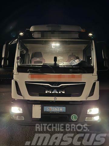 MAN TGM 15.250 EURO 6 PRITSCHE PLANE LBW KLIMA ABS Curtain sider trucks