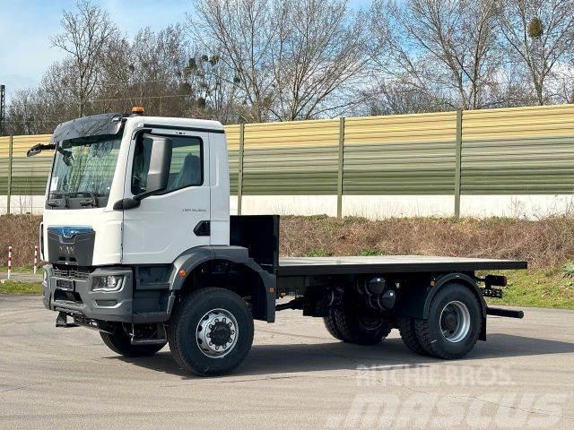 MAN TGM 18.320 4x4 Euro 6e Plato Flatbed / Dropside trucks