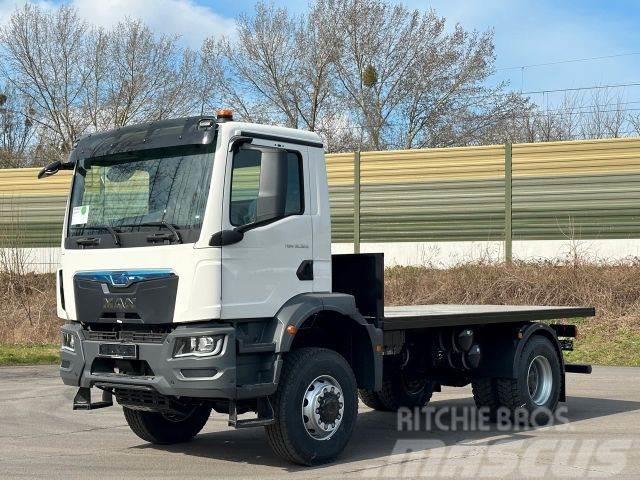 MAN TGM 18.320 4x4 Euro 6e Plato Flatbed / Dropside trucks