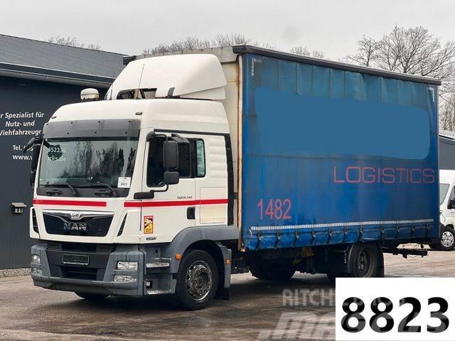 MAN TGM 18.340 4x2 Euro6 Pritsche + Plane Curtain sider trucks