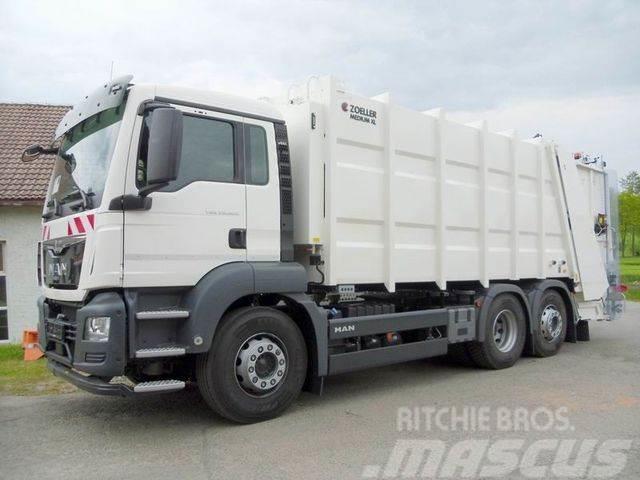 MAN TGS 26.320 6x2-4 BL / Zoeller Medium XL 22 Waste trucks