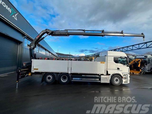 MAN TGS 26.470 6X2 Euro6 Retarder HIAB 228 - 4 Flatbed / Dropside trucks