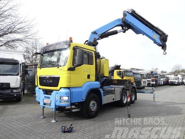 MAN TGS 33.440 6X4 BB Kran Effer 395 5S Truck mounted cranes
