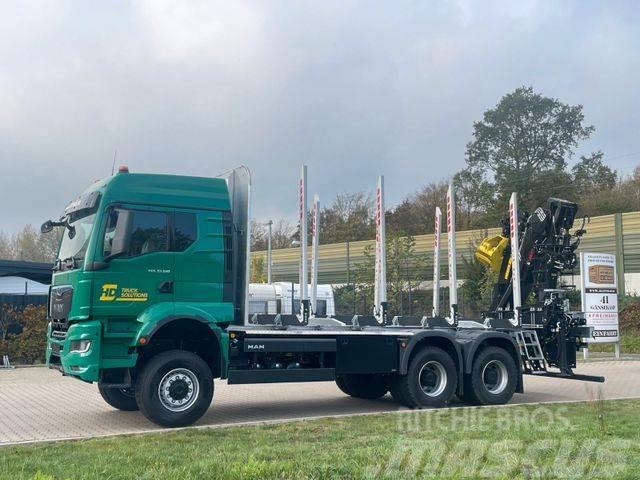 MAN TGS 33.510 6X6 Euro6e  Loglift 165 Z Retarder Timber trucks