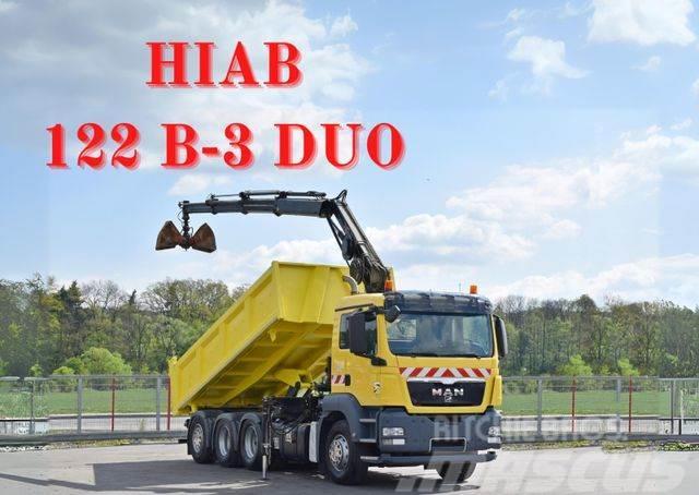 MAN TGS 35.440 * HIAB 122 B-3 DUO / 8x4 Truck mounted cranes