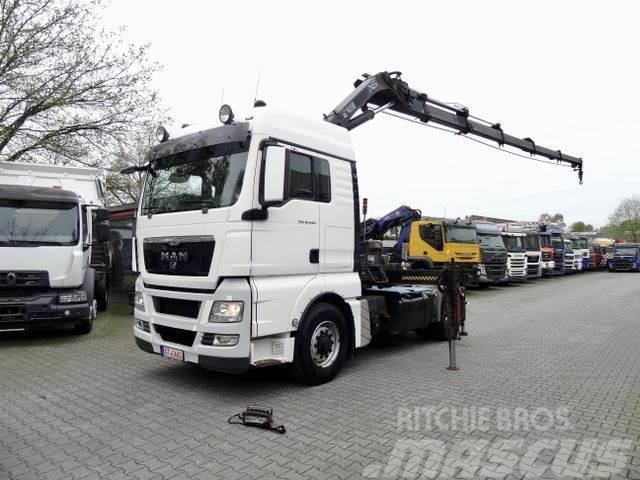 MAN TGX 18.440 4X4H Kran Hiab 288 bis 19 Meter Truck mounted cranes