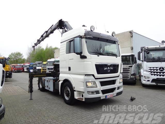 MAN TGX 18.440 4X4H Kran Hiab 288 bis 19 Meter Truck mounted cranes
