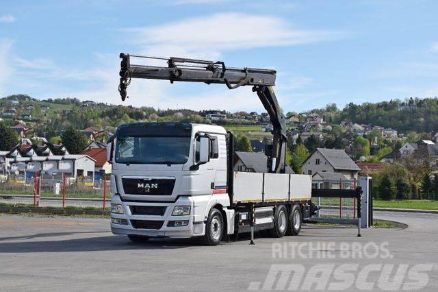 MAN TGX 26.440 Pritsche 6,40 m* PK 29002+FUNK *6x4 Truck mounted cranes