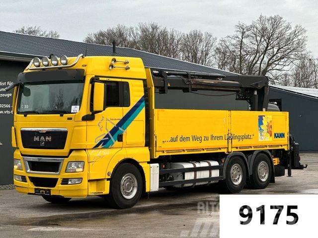 MAN TGX 26.480 6x2 EEV1 Pritsche, HIAB Ladekran Truck mounted cranes