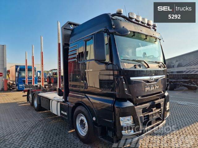 MAN TGX 26.500 6X2-4 LL/ZF Intarder/Lift-Lenkachse Timber trucks