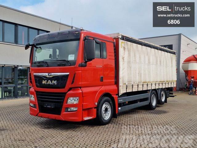 MAN TGX 26.500 / Intarder / Lenk-Liftachse / Xenon Curtain sider trucks