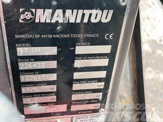 Manitou MTL731 frontloader 4x4 VIN 433 Front loaders and diggers