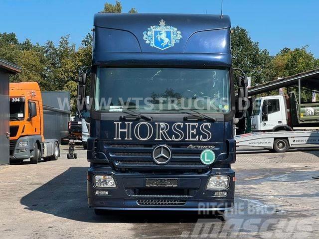Mercedes-Benz Actros 1836 Pferdetransporter+Wohnabteil 6.Pferd Livestock trucks