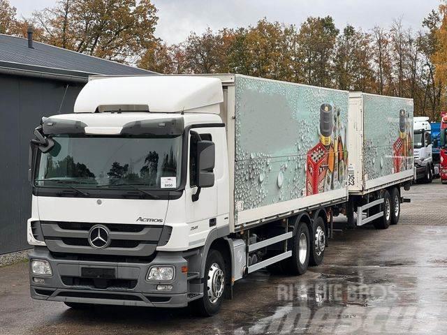 Mercedes-Benz Actros 2541 L 6x2 und Boese BTA 7.3 LBW Beverage trucks