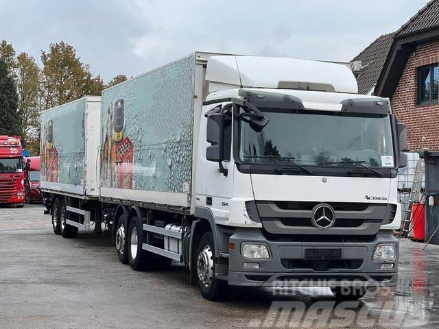 Mercedes-Benz Actros 2541 L 6x2 und Boese BTA 7.3 LBW Beverage trucks